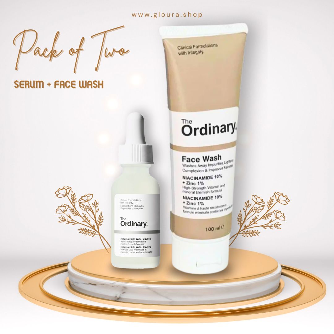Pack of Two _ Serum & Facewash with a complimentary Facial Mask GIFT