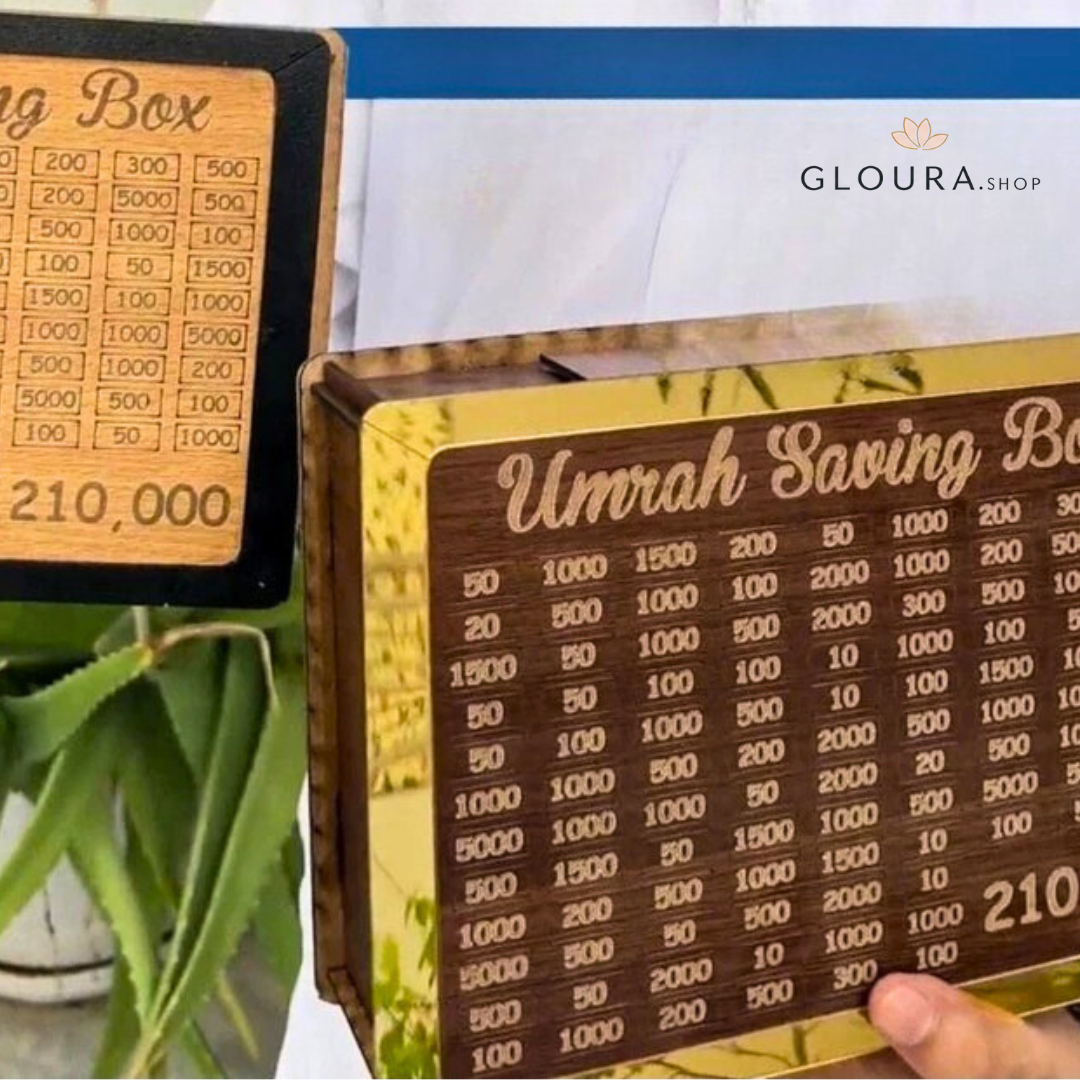 Umrah Saving Box - Now Plan your savings for Umrah.